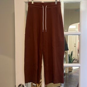 MATE waffle knit drawstring pants